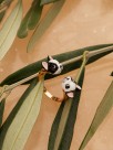 gold adjustable ring french bulldogs