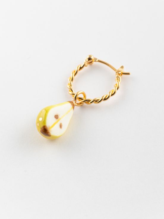 Pear mini hoop - Sold individually