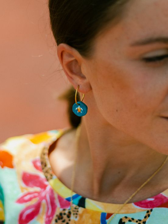 Evasion colorée - Ocean earrings