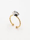 Cat twisted ring