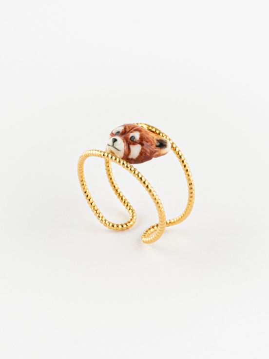 Red panda double ring