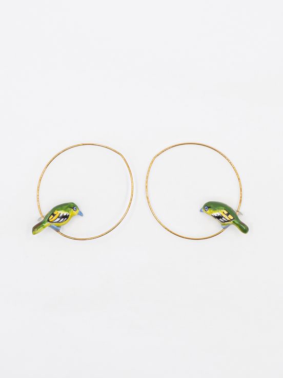 Green bee-eater small hoops