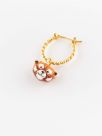 Red panda mini hoop - Sold individually