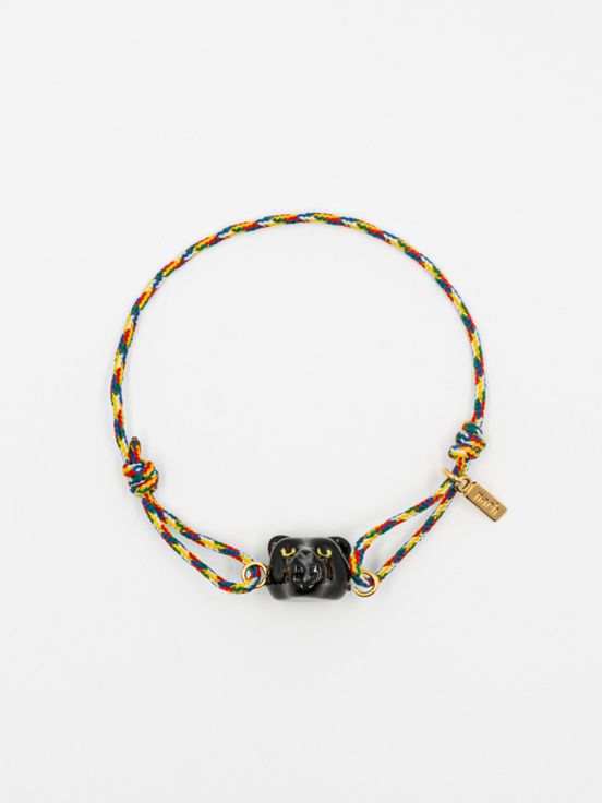 Black panther multicolour charm's bracelet