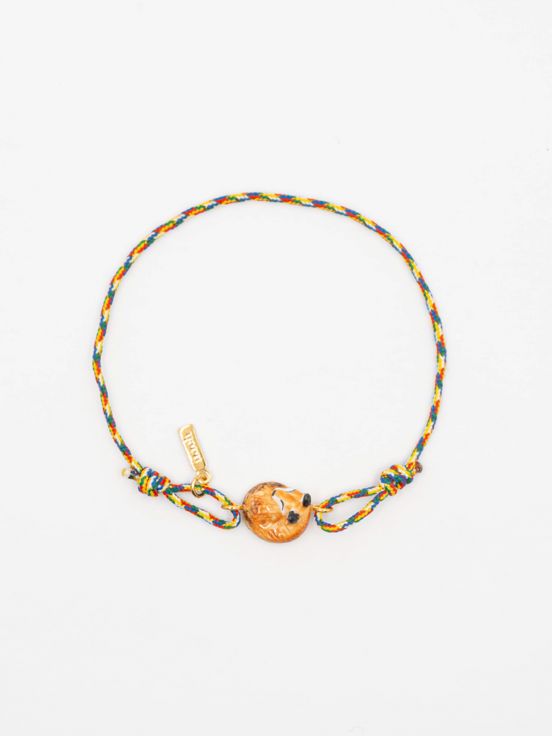 Fow multicolour charm's bracelet