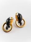 Toucan stud earrings