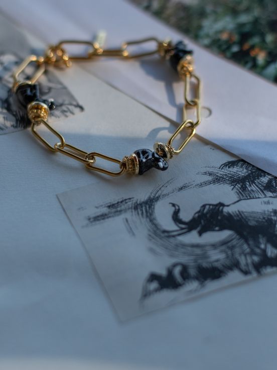 Bracelet chaîne éléphant