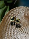 Toucan graphic earrings
