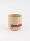 Brown dachshund mug - Le Teckel