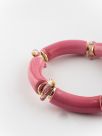 Cockatoo pink beads bracelet