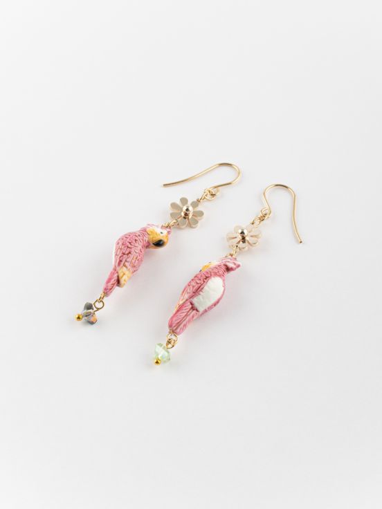 Pendants & cockatoo earrings