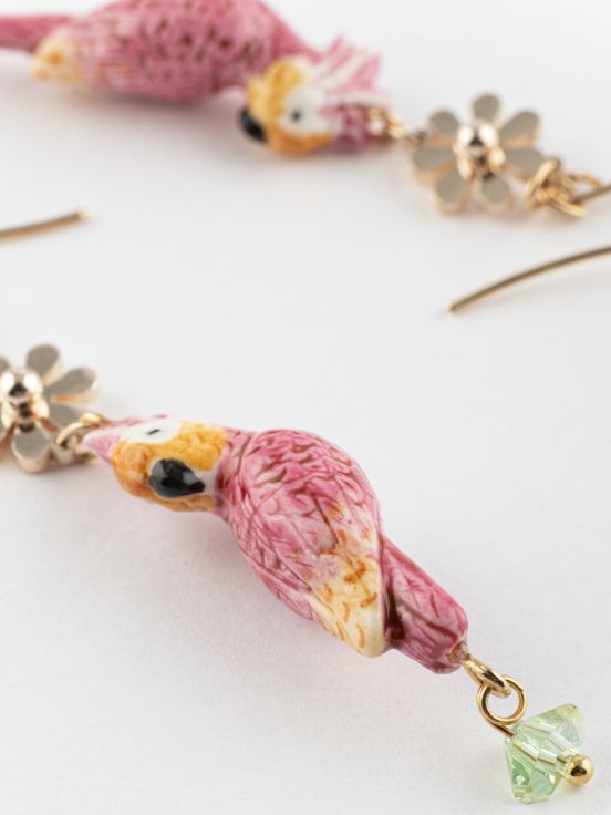 Pendants & cockatoo earrings