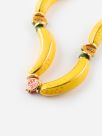 Collier fruits & perles bananes jaunes