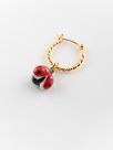 Ladybug mini hoop - Sold individually - Lucky you