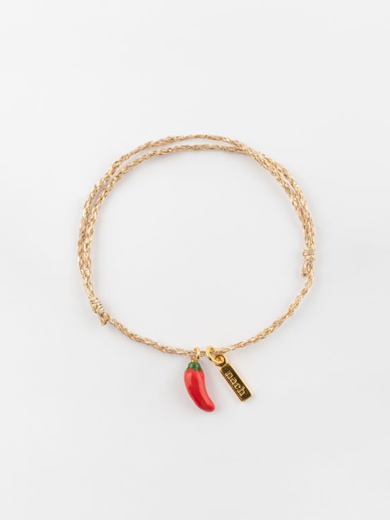 Neapolitan cornicello cord bracelet - Lucky you