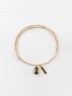 Scarab beetle cord bracelet - Lucky you